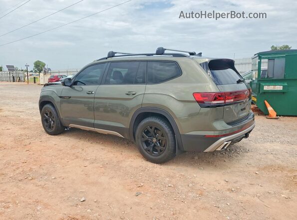 1V2CR2CA0RC552014 2024 VOLKSWAGEN ATLAS Зеленый Задняя левая четверть