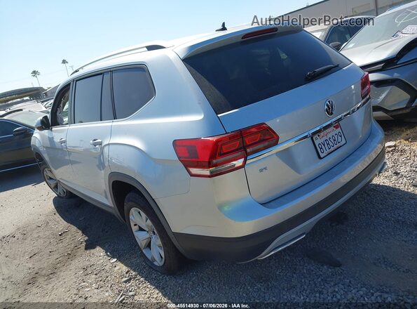 1V2CR2CA3JC505385 2018 VOLKSWAGEN ATLAS Серебряный Задняя левая четверть