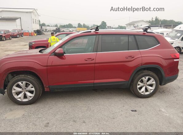 1V2CR2CA3JC522512 2018 VOLKSWAGEN ATLAS Burgundy 