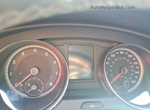 1V2CR2CA3JC543571 2018 VOLKSWAGEN ATLAS Черный Вид щитка приборов