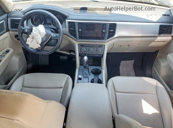 1V2CR2CA3JC543571 2018 VOLKSWAGEN ATLAS Черный Вид панели приборов