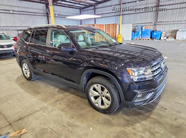 1V2CR2CA3JC580717 2018 VOLKSWAGEN ATLAS Black Delantero derecho