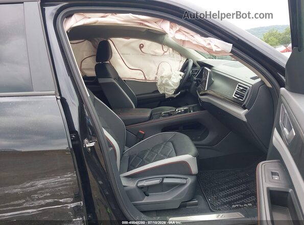 1V2CR2CA3SC573607 2025 VOLKSWAGEN ATLAS Black Front interior view