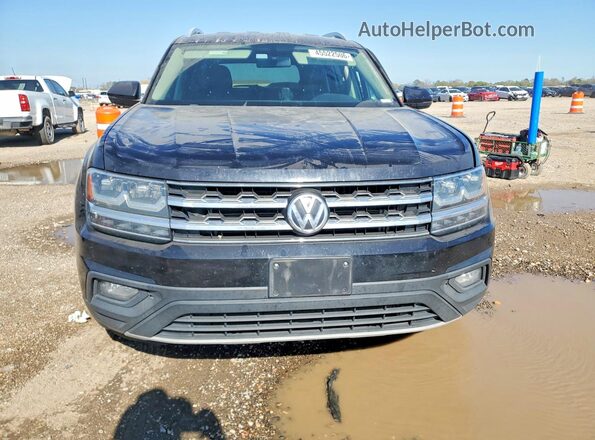 1V2CR2CA4JC561349 2018 VOLKSWAGEN ATLAS Black Widok z przodu
