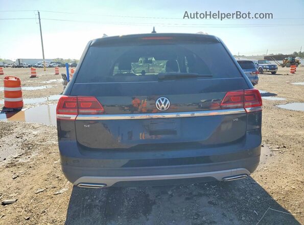 1V2CR2CA4JC561349 2018 VOLKSWAGEN ATLAS Black Widok z tyłu