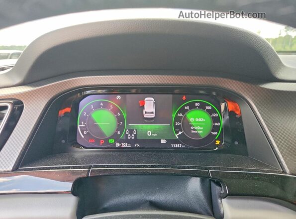1V2CR2CA6SC543291 2025 VOLKSWAGEN ATLAS Black Vista del cuadro de instrumentos