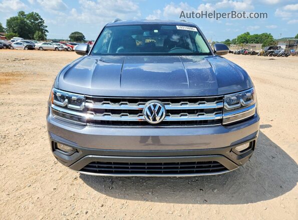1V2CR2CA8JC571849 2018 VOLKSWAGEN ATLAS Gray Դիմացի տեսք