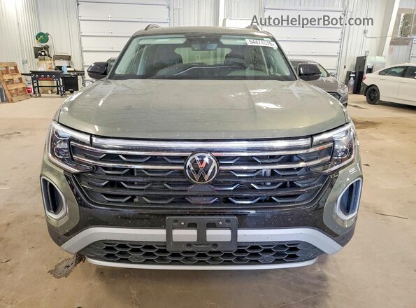 1V2CR2CA8SC502242 2025 VOLKSWAGEN ATLAS Green Вид спереду
