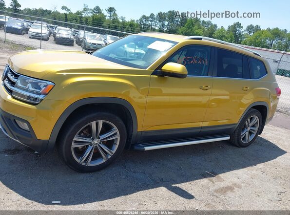 1V2CR2CAXJC545429 2018 VOLKSWAGEN ATLAS Желтый Панорамный вид салона 360°