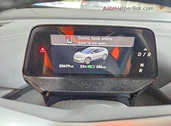 1V2CRPE83SC011942 2025 VOLKSWAGEN ID.4 Black Widok zestawu wskaźników