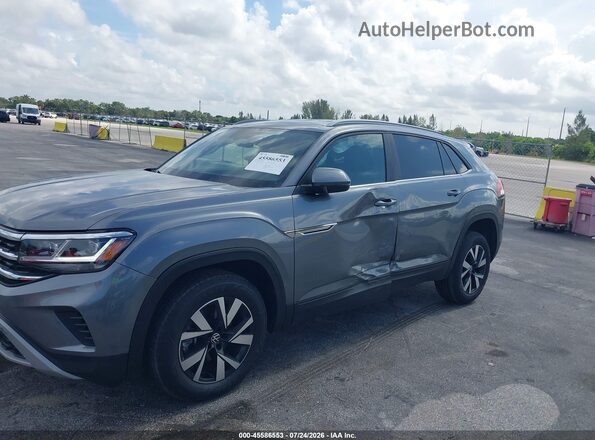 1V2DC2CA7NC216313 2022 VOLKSWAGEN ATLAS Gray Vista frontal