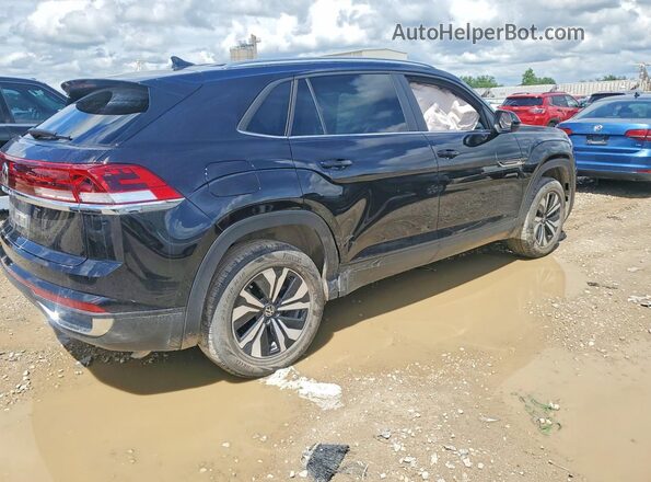 1V2DE2CA2RC211097 2024 VOLKSWAGEN ATLAS Black უკანა მარჯვენა