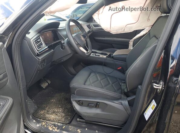 1V2DE2CA2RC211097 2024 VOLKSWAGEN ATLAS Black წინა სალონის ხედი