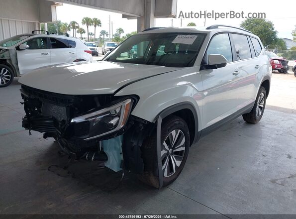 1V2DN2CA8TC561924 2026 VOLKSWAGEN ATLAS White Передня ліва чверть