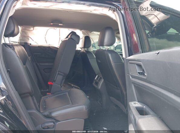 1V2DP2CA2JC600577 2018 VOLKSWAGEN ATLAS Black Widok naklejki z numerem VIN