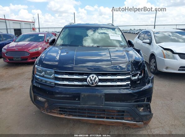 1V2DP2CA2JC600577 2018 VOLKSWAGEN ATLAS Black Widok zestawu wskaźników