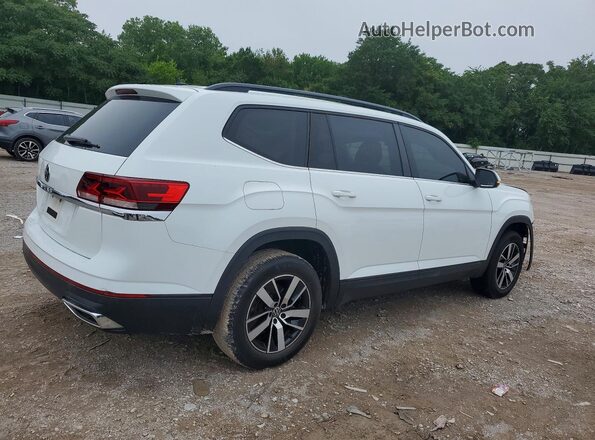 1V2DP2CA2NC532884 2022 VOLKSWAGEN ATLAS White Задня права чверть