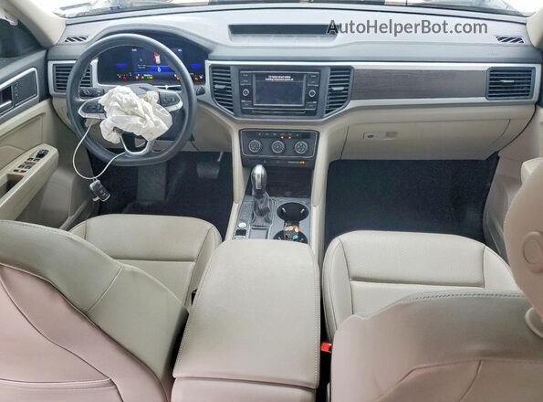 1V2DP2CA2NC532884 2022 VOLKSWAGEN ATLAS White Вид панелі приладів