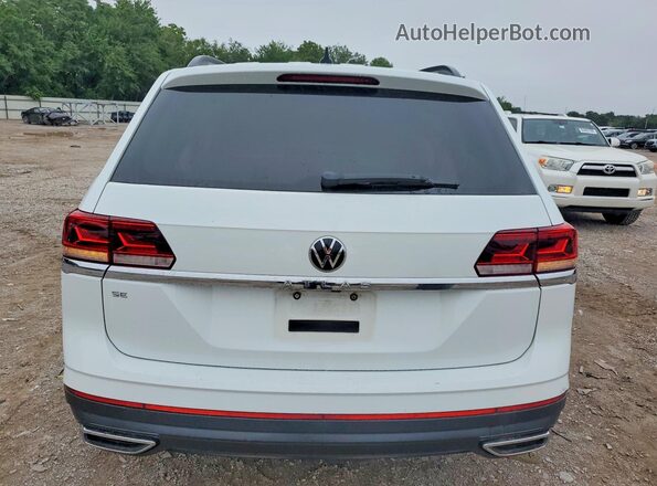 1V2DP2CA2NC532884 2022 VOLKSWAGEN ATLAS White Вид ззаду