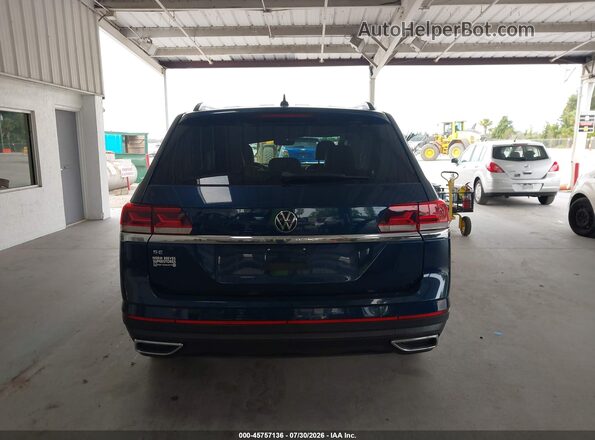 1V2DP2CA2NC565786 2022 VOLKSWAGEN ATLAS Dark Blue 