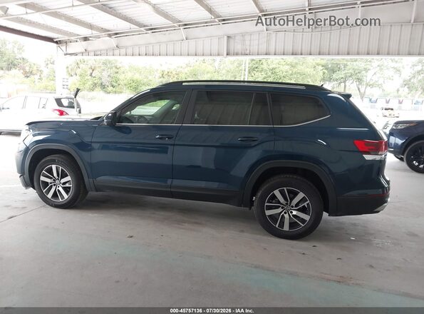 1V2DP2CA2NC565786 2022 VOLKSWAGEN ATLAS Dark Blue Widok wnętrza 360 stopni