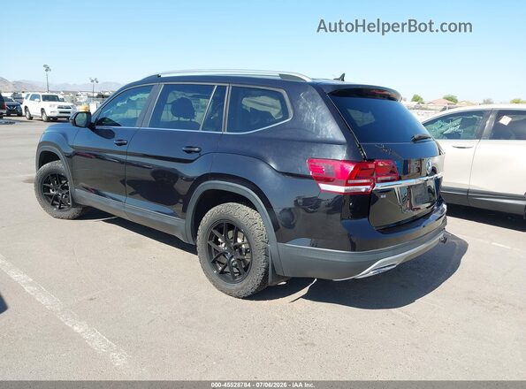1V2DP2CA3JC594353 2018 VOLKSWAGEN ATLAS Black Задня ліва чверть
