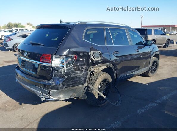 1V2DP2CA3JC594353 2018 VOLKSWAGEN ATLAS Black Задня права чверть