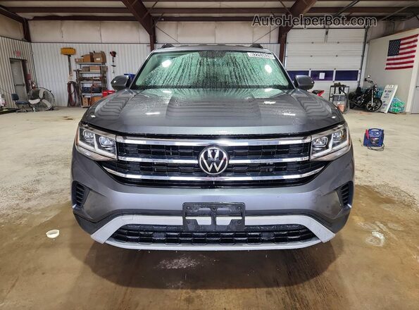 1V2DP2CA3NC527435 2022 VOLKSWAGEN ATLAS Silver წინა ხედი