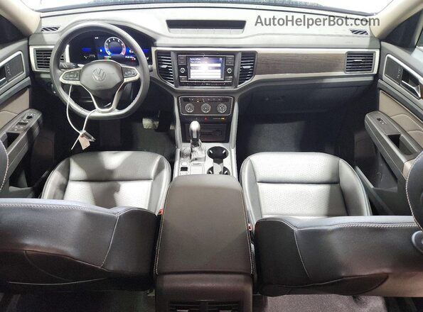 1V2DP2CA3NC527435 2022 VOLKSWAGEN ATLAS Silver წინა პანელის ხედი