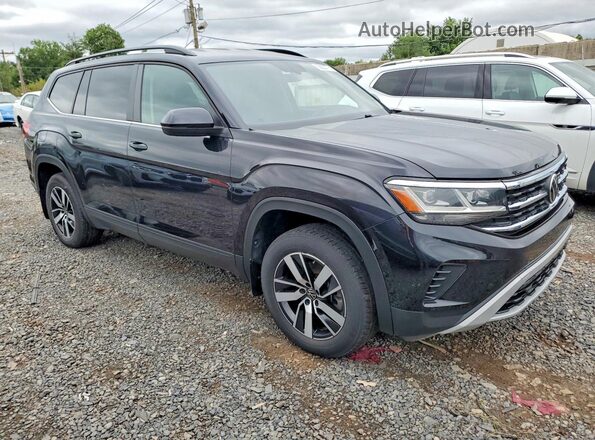 1V2DP2CA4NC503953 2022 VOLKSWAGEN ATLAS Черный Передняя правая четверть