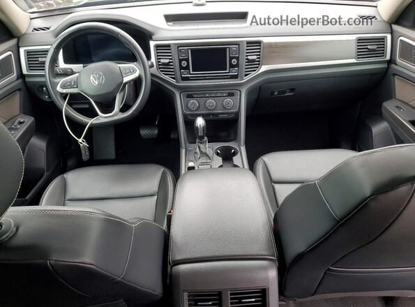 1V2DP2CA4NC503953 2022 VOLKSWAGEN ATLAS Черный Вид панели приборов