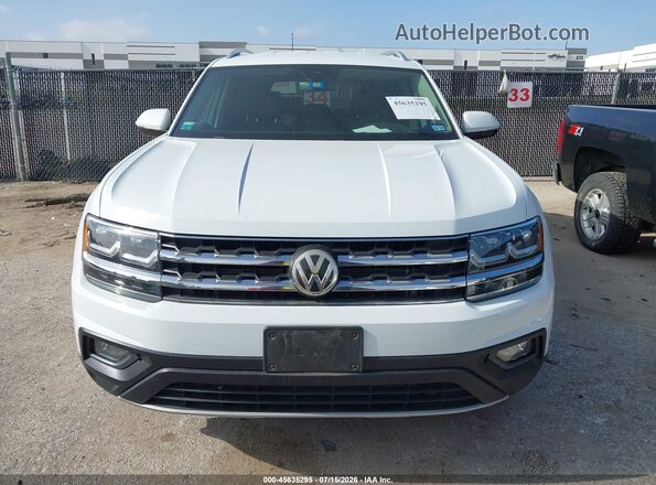 1V2DP2CA6JC597456 2018 VOLKSWAGEN ATLAS White Դիմացի տեսք