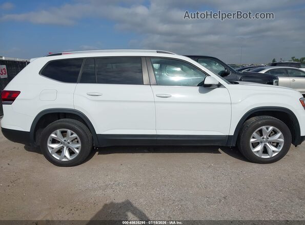 1V2DP2CA6JC597456 2018 VOLKSWAGEN ATLAS White Սալոնի հետևի տեսք