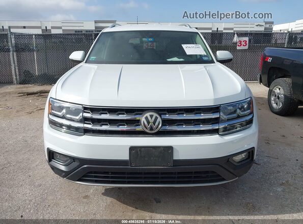1V2DP2CA6JC597456 2018 VOLKSWAGEN ATLAS White Սարքավորումների վահանակի տեսք