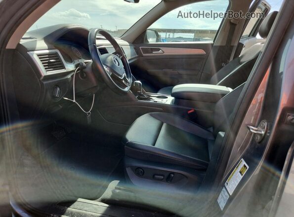 1V2DP2CA6KC573059 2019 VOLKSWAGEN ATLAS Gray წინა სალონის ხედი
