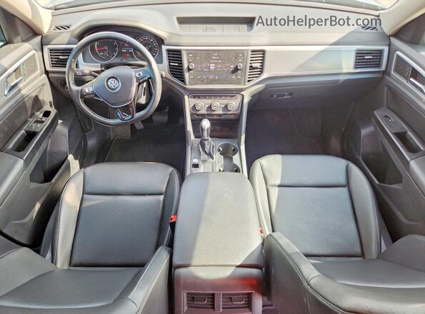 1V2DP2CA6KC573059 2019 VOLKSWAGEN ATLAS Gray წინა პანელის ხედი