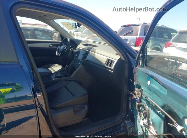 1V2DP2CA7KC573796 2019 VOLKSWAGEN ATLAS Blue Vista interior delantera
