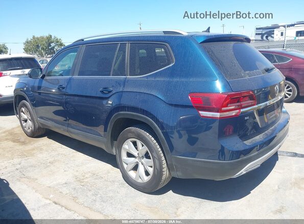 1V2DP2CA7KC573796 2019 VOLKSWAGEN ATLAS Blue Trasero izquierdo