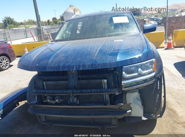 1V2DP2CA7KC573796 2019 VOLKSWAGEN ATLAS Blue Vista interior trasera
