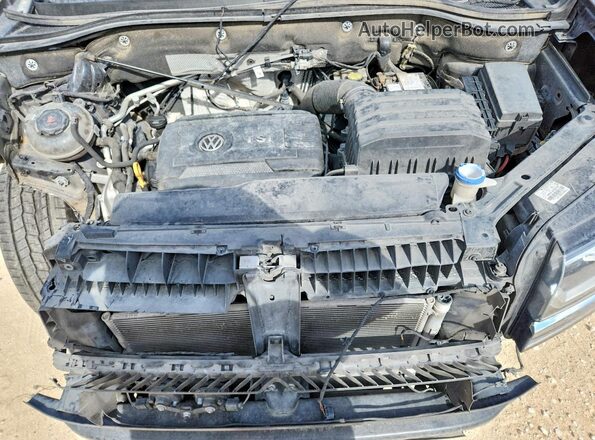 1V2DP2CA7LC501420 2020 VOLKSWAGEN ATLAS Black Engine compartment view
