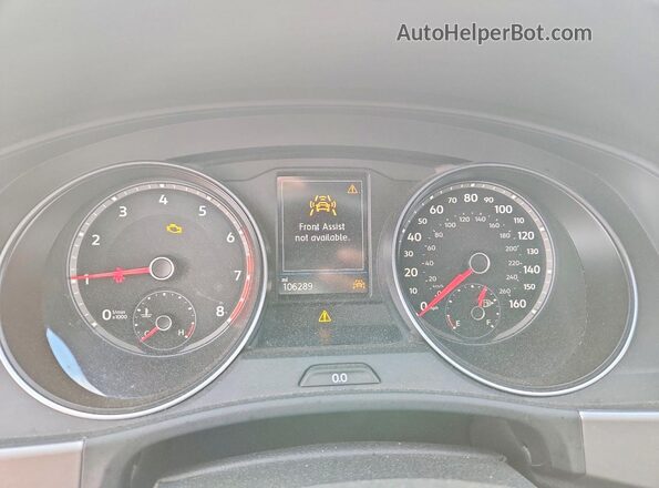 1V2DP2CA7LC501420 2020 VOLKSWAGEN ATLAS Black Instrument cluster view