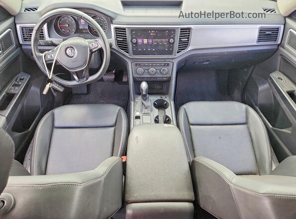 1V2DP2CA7LC501420 2020 VOLKSWAGEN ATLAS Black Dashboard view