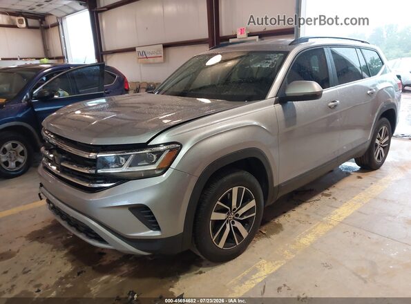 1V2DP2CA9NC502359 2022 VOLKSWAGEN ATLAS Silver Передня ліва чверть