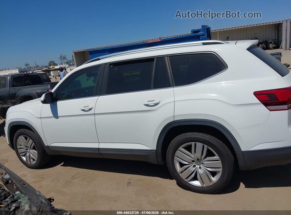 1V2DR2CA0JC517014 2018 VOLKSWAGEN ATLAS White Widok wnętrza z tyłu