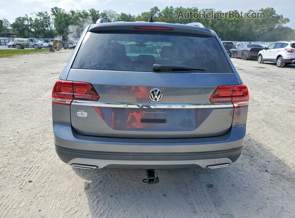 1V2DR2CA0JC537554 2018 VOLKSWAGEN ATLAS Gray Widok z tyłu