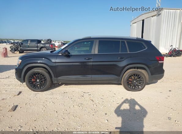 1V2DR2CA0JC537859 2018 VOLKSWAGEN ATLAS Black Widok wnętrza z tyłu