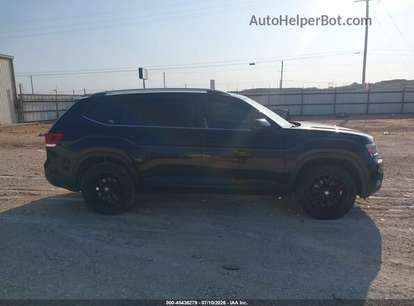 1V2DR2CA0JC537859 2018 VOLKSWAGEN ATLAS Black Widok zestawu wskaźników