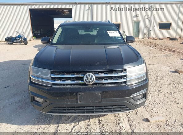 1V2DR2CA0JC537859 2018 VOLKSWAGEN ATLAS Black Widok deski rozdzielczej