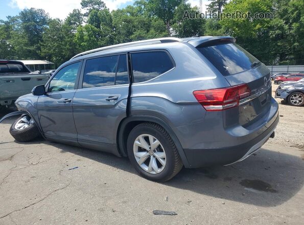 1V2DR2CA0JC561921 2018 VOLKSWAGEN ATLAS Gray Задня ліва чверть