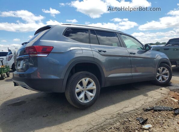 1V2DR2CA0JC561921 2018 VOLKSWAGEN ATLAS Gray Задня права чверть
